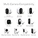 Wasserstein Adjustable Metal Wall Mount Compatible with Arlo Essential/XL 2 Gen/Pro/2/3/4/5/Ultra/Ultra 2, Wyze Cam Outdoor/V3, & Ring Stick Up Cam Pro/Battery (3-Pack, Black)