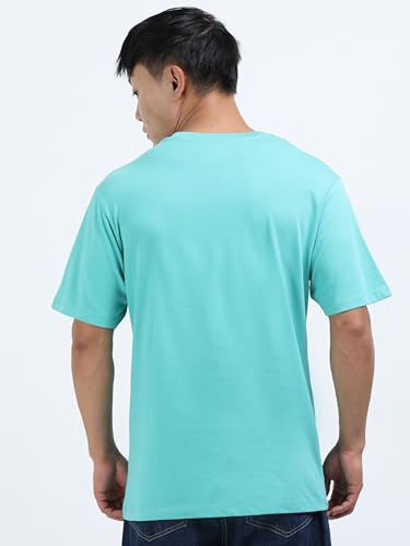 Image of Men's T-Shirts Ringspun Cotton Crew Neck Tee Shirts|Casual Wear T Shirt | Pre Shrunk with Panel Wash