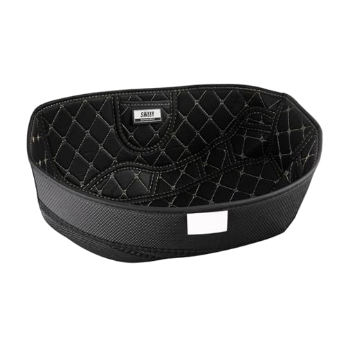 Protection pour coffre de selle contre les rayures avec ce coussin de selle étanche en PU beige
