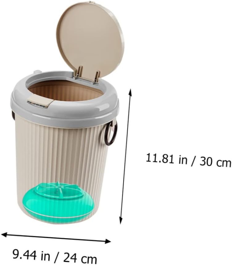 POPETPOP 8L Mini Portable Ultrasonic Washing Machine Electric Washer for Home Use USB-Cleaning Tool for Clothes Quick Clean Solution for Travel and Small Spaces