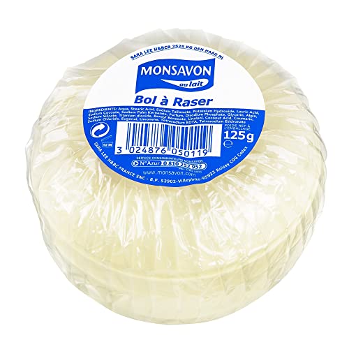 Monsavon Bol à Raser 125 g- Lot de 3