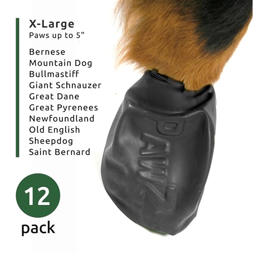PAWZ PAWB-XL Hundestiefel, schwarz