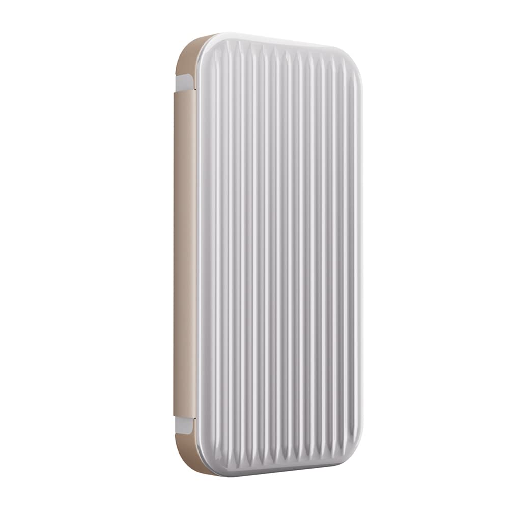 Premium Style iPhone14Pro 用 ハイブリッドフリップケース [シルバー] PG-22QHF02SV