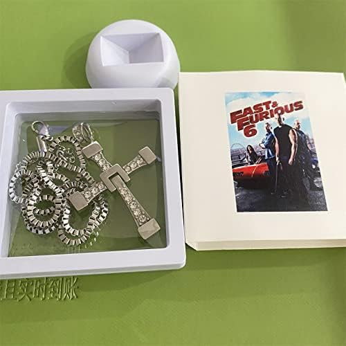 Kashasin Dominic Toretto's Cross Pendant Necklace Titanium Steel Hip-hop Necklaces Gift for Men and Women Furious Movie Fans - Image 2