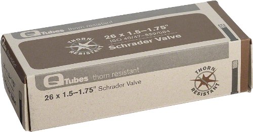 Q-Tubes Thorn Resistant 700c x 28-32mm Schrader Valve Tube 400g - E ...
