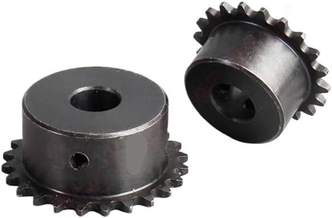 Mechanical Roller Chain Sprockets Tooth Roller Chain Sprocket,1pc 24 Teeth 03C Industrial Drive Sprocket Wheel 45# Steel Chain Gear 24T Bore 10/12/15mm(12mm)