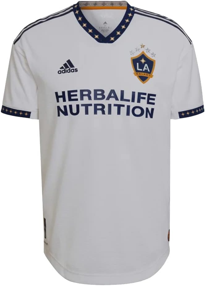 adidas LA Galaxy Men's Authentic Home Jersey 22/23 (X Large)
