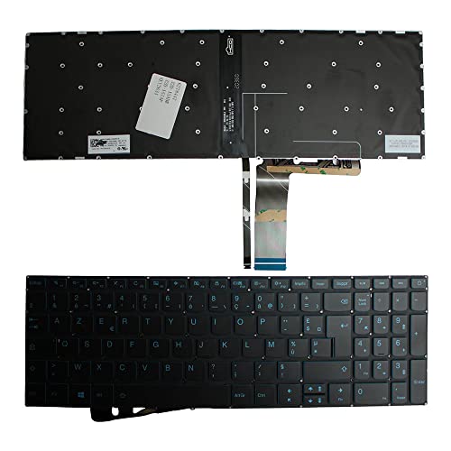 Clavier PC portable Lenovo SG-86470-2FA rétro-éclairé français AZERTY noir