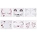Beaupretty Adesivi per Tatuaggi Viso di Halloween Gemme per Tatuaggi Temporanei per Animali Tatuaggio Viso Strass Adesivi per Il Viso Tatuaggi Trasferimento di Acqua per Donne Bambini 6