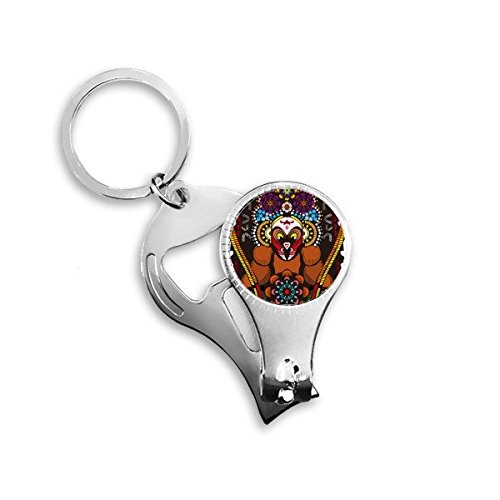Pékin Opéra de Pékin masque porte-clés original comme cadeau de charm