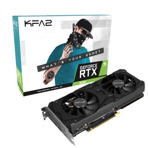 KFA2 Carte Graphique GeForce RTX™ 3060 8 Go 1-klick-OC (8GB GDDR6 HDMI 3xDP) Cover