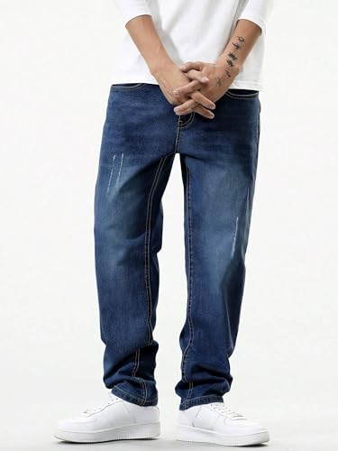 Image of Noble Monk Men's Denim Jeans | Stylish Casual Wear | Stretchable Cotton Trousers | Comfortable Everyday Pants | Travel, Outdoor & Streetwear