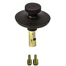 Universal Lift n Turn, Twist Close Bath Tub/Bathtub Drain Stopper Includes 3/8" and 5/16" Fittings