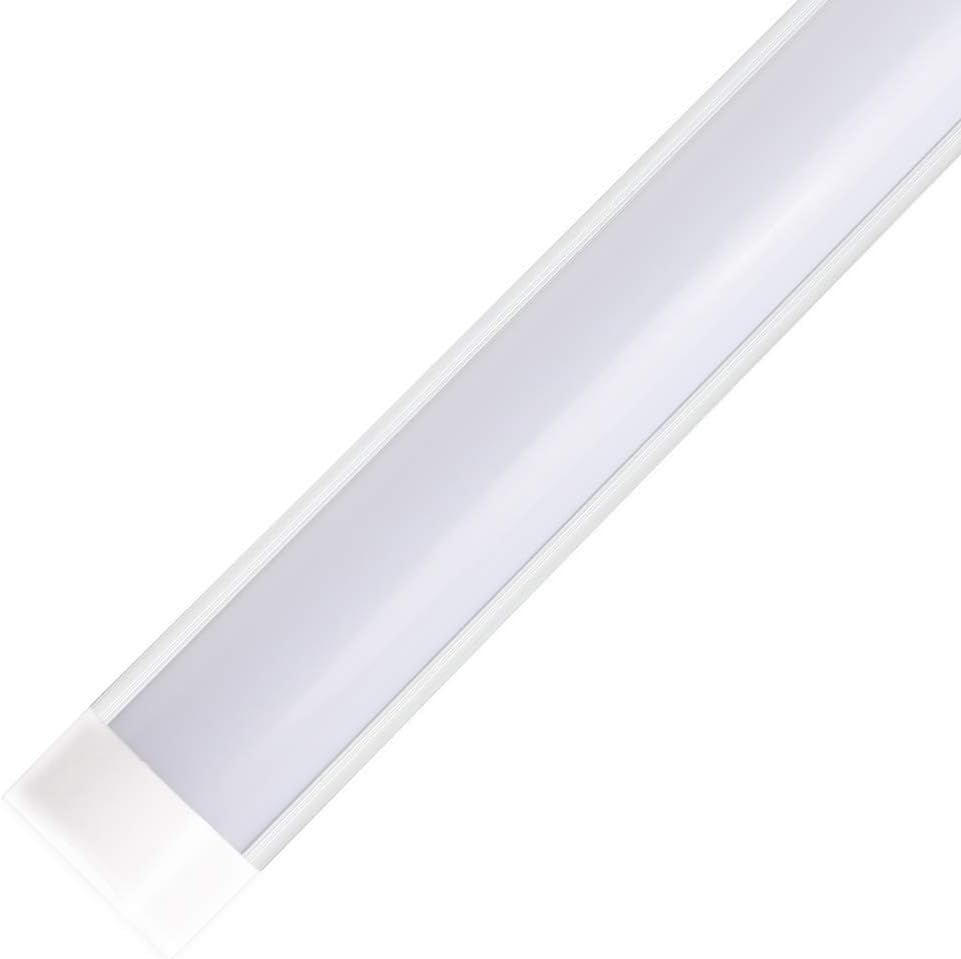 3FT LED Tube Light, 30W Integrated Batten Lights, 2250 Lumens, 6500meK Daylight, Fluorescent Fixture Replacent for Room, Warehouse, Office, Market - 1 Pack