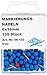 Produktbild WEDO 56103 Markierungsnadeln Rundkopfnadeln, Nadellänge 16 mm, Kopfdurchmesser 6 mm, 100 Stück, Blau