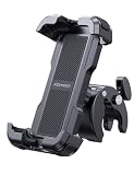 Aomiker Motorcycle Bike Mount Holder - Quick Release Handlebar Clamp, Bicycle Scooter Phone Clip for iPhone 14 Pro Max Plus, 13 12 11 Pro Max, 4.7-6.8' Smartphone