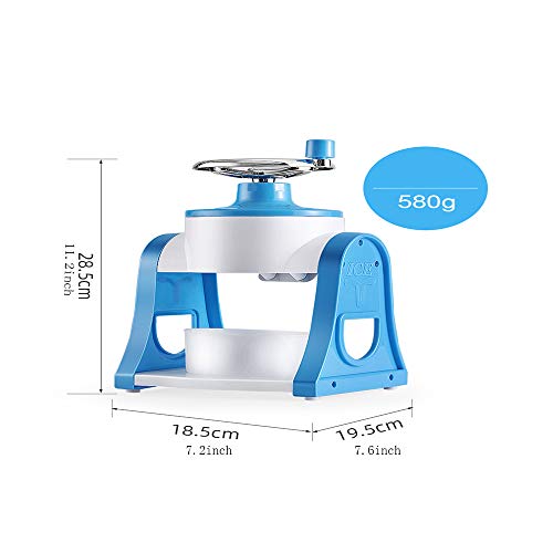 HnF Ice Crusher, Portable Ice Shaver and Snow Cone Machine, Used for Summer Beach Family Outdoor Birthday Party Commercial - Thumbnail 2