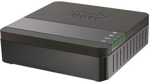 Cisco UC 2 Port Analog Telephone Adapter ATA190 (Renewed)
