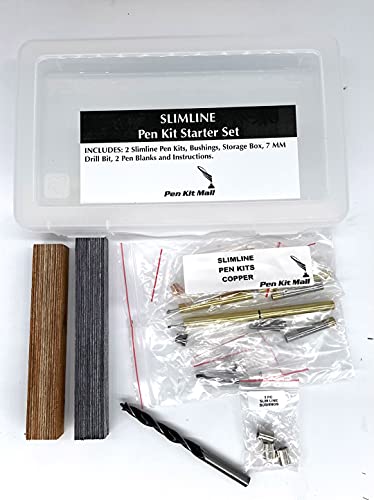 Kit de démarrage PKM Slimline foret et bagues pour perçage net sans éclat