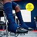 SLEEFS Solid Spats/Cleat Covers (Navy Blue, L/XL)