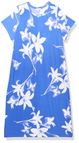 Robe en maille Calvin Klein col rond vêtements tendance femme