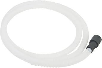 Whirlpool 8269144A Genuine OEM Drain Hose Extension For Dishwashers, 6 Feet White Accessory Replaces 1489097, 8269144, AH2358130, EA2358130, PS2358130