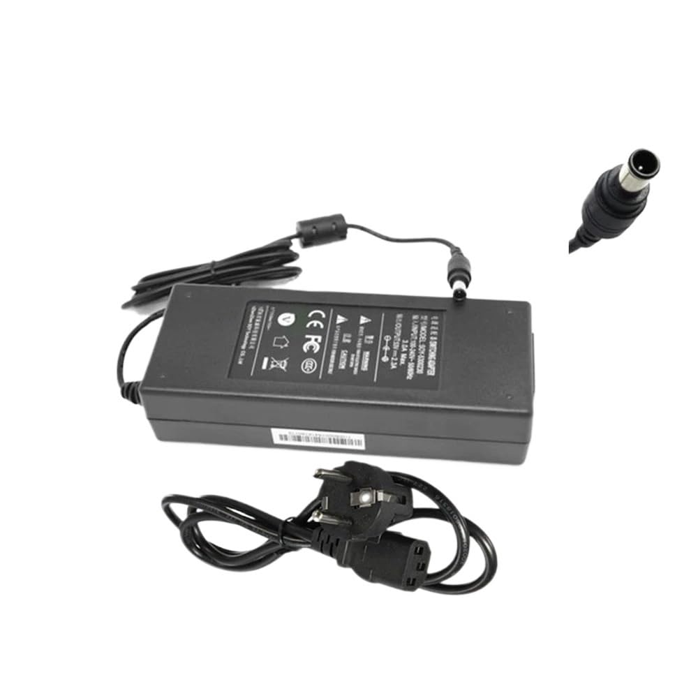 TNNBNT SOY 53V 2.3A AC DC Adapter Charger For DAHUA SOY-5300230 NVR2208-8P POE Recorder Switching Power Supply Adaptor 6.5x4.4mm(AU CABLE)