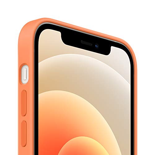 Image of Apple iPhone 12 and iPhone 12 Pro Silicone Case with Magsafe - Kumquat