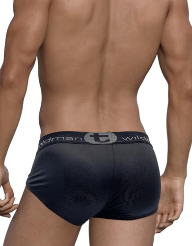 Wildmant Mesh Monster Cock Brief Black4