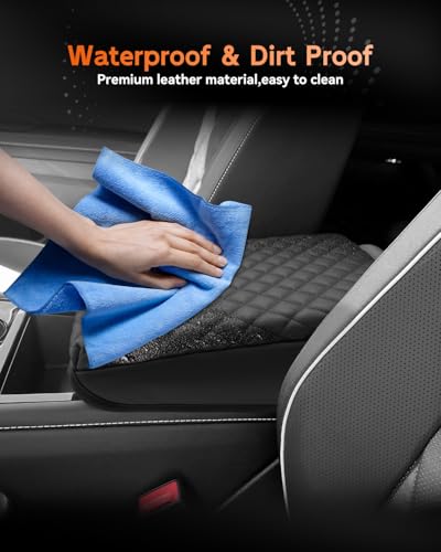 CDEFG for Volkswagen Atlas 2024 2025 Center Console Cover Armrest Box Cover for VW Atlas (SE, Peak Edition, SEL, Cross Sport, SEL Premium R-Line) Accessories Console Arm Rest Protector - Image 5