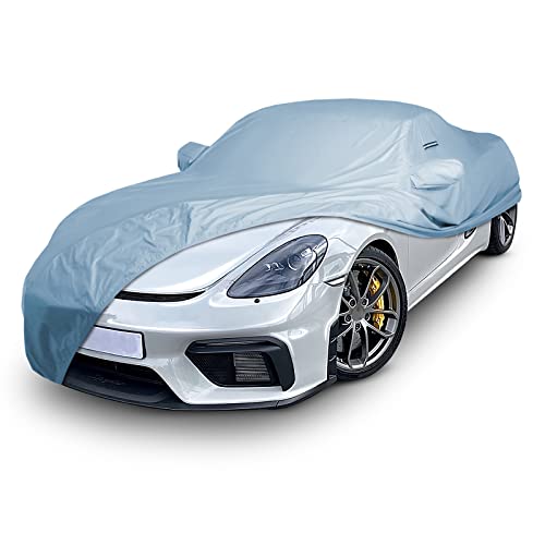 Image of iCarCover Premium Car Cover for 2017-2025 Porsche 718 Boxster Heavy Duty Waterproof All-Weather Automobiles Custom Fit Indoor Outdoor UV Snow Protection Covers with Straps and Bag