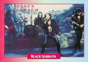 Black Sabbath trading Card (Black Sabbath) 1991 Brockum Rockcards #250