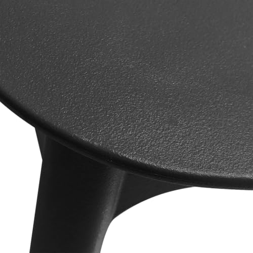 Image of Dream Furnishing - Set of 8 Stackable Dinning Chairs for Home Cafe Office Hotel for Indoor and Outdoor Patio (Black Set 8)