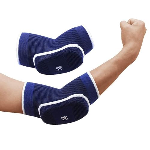 Elbow Brace - Elbow Sleeve Support Brace for Sport Workout Tennis Basketball Yoga Pilates Weightlifting Arthritis Tendonitis Prevention, Joint Pain and Arthritis Relief Recovery (M (Pair))