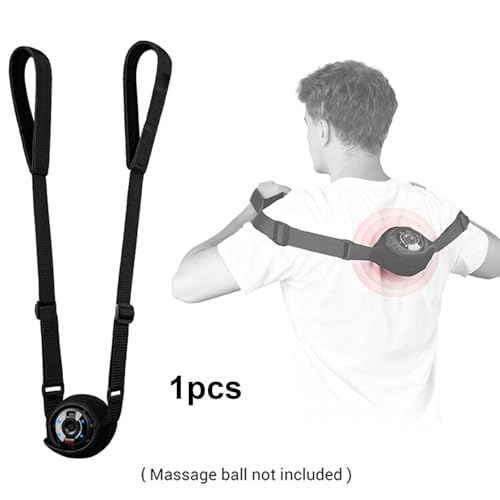 Correa de masaje vibratoria ajustable y compacta para alivio muscular multiusos 3