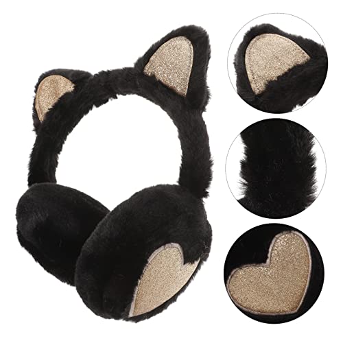 Fleece Ear Warmers Boys and Girls Cat Ear Muffs Winter Earmuffs for Girls3