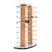 Sunglass Display, Amzdeal Wooden Look Laminate Sunglasses Display Rack, Eyewear Display up to 16 Glasses