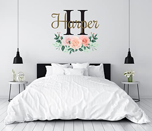 Vinilo Decorativo Flores Personalizado 15x13 Pulgadas miniatura 6