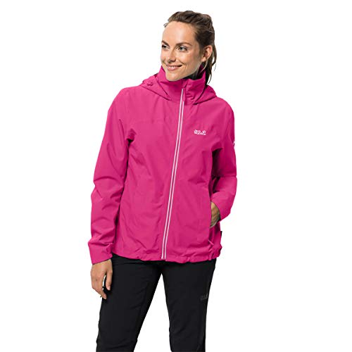 Preisvergleich Produktbild Jack Wolfskin Damen Evandale Jacke Hardshelljacke, pink Peony, XS