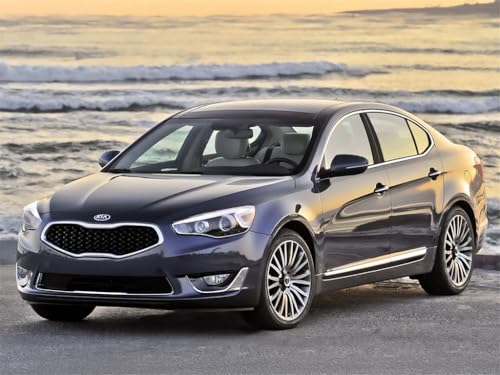 Kit de vinilo negro brillante para ventanas de Kia Cadenza 2014-2016 5