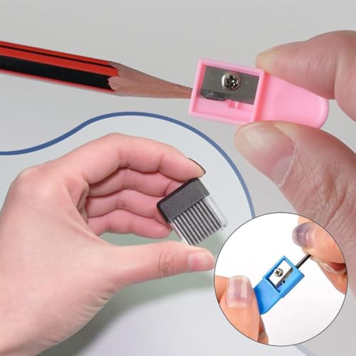 YOYEAH Zirkelminen - 100 Stück 2B Zirkel Ersatzminen mit Radiergummi, 2 mm Durchmesser Zirkel Ersatzminen，2 cm Lang fur Zirkelspitzer，Mathematische Zeichnungserstellung und Holzbearbeitungsmarker.