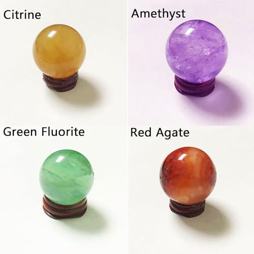 Boule de cristal de roche quartz clair naturelle pour maison