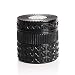 Capri Black Faceted Jar - Smoked Clove & Tabac