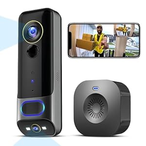 Kamep MR12 Bezprzewodowy Wideodzwonek 2K HD