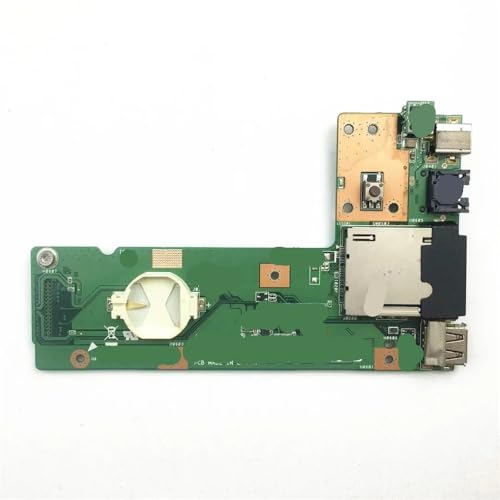 YGUWZ Scheda Jack Audio di Alimentazione CC Compatibile con i Laptop K52 K52J K52JR K52JE K52JC K52DR X52F K52F X52J(Power LAN USB Board)