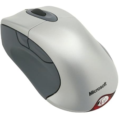 Microsoft Wireless IntelliMouse Explorer - Mouse - optical - 5 button(s) - wireless - USB wireless receiver - metallic gray
