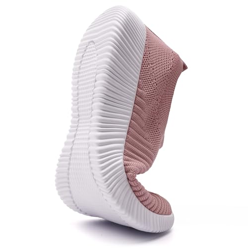 Image of DLWKIPV Womens Slip on Walking Tennis Shoes for Women Work Running Athletic Gym Sports Sneakers Lightweight Casual Shoe