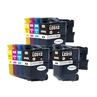Amazon.co.jp: 【pomme】 LC512XL-4PK 顔料 大容量 4色セット ブラザー