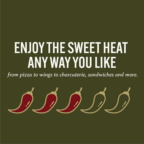 Peace River Bourbon Hot Honey | Medium Heat | Kosher Certified | Chili Infused Spicy Honey | Sustainably Sourced | Perfect for Drizzling, Glazing & Cooking | Easy Squeeze Bottle 12oz