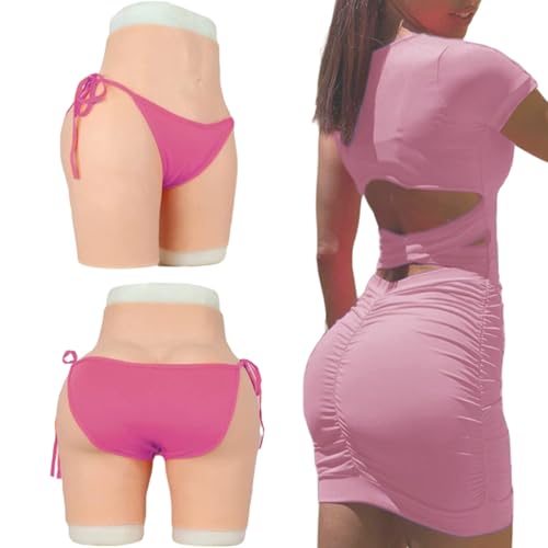 Transgenre et travesti : pantalon silicone avec fausse chatte pénétrable et lève-fesses